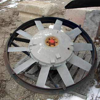 Dynamic Brake Fan